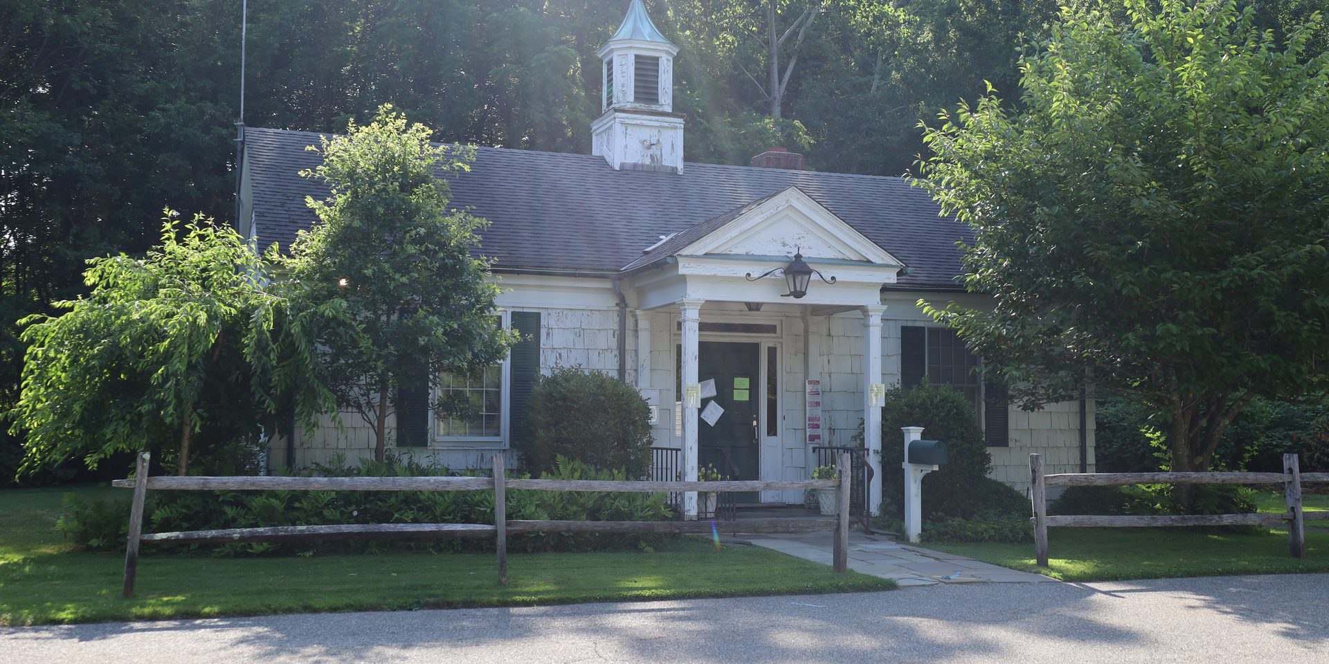 Old Brookville Village Hall in Old Brookville, New York in 2021